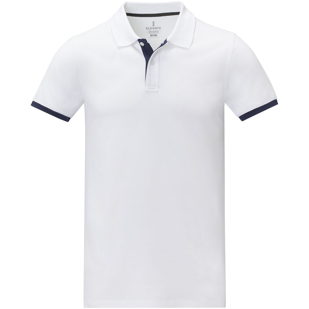 Morgan Polo für Herren, zweifarbig