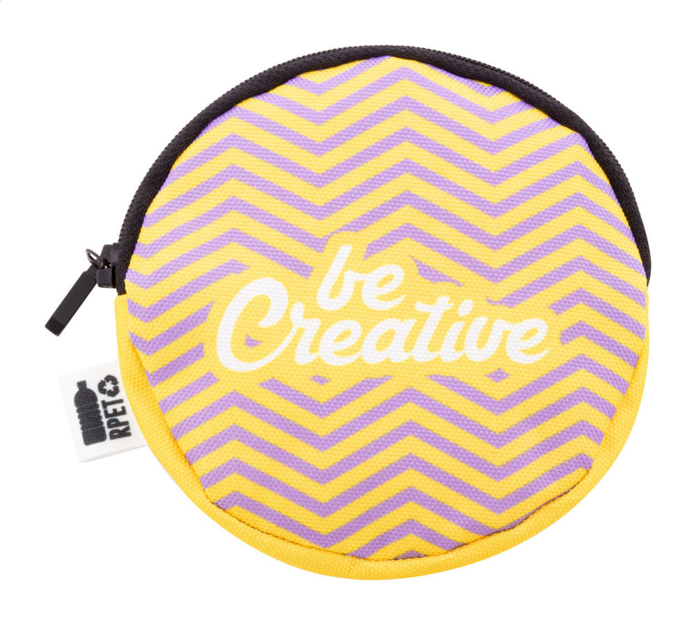 SuboPurse 360 - Individuelle RPET Geldbörse - schwarz/weiß