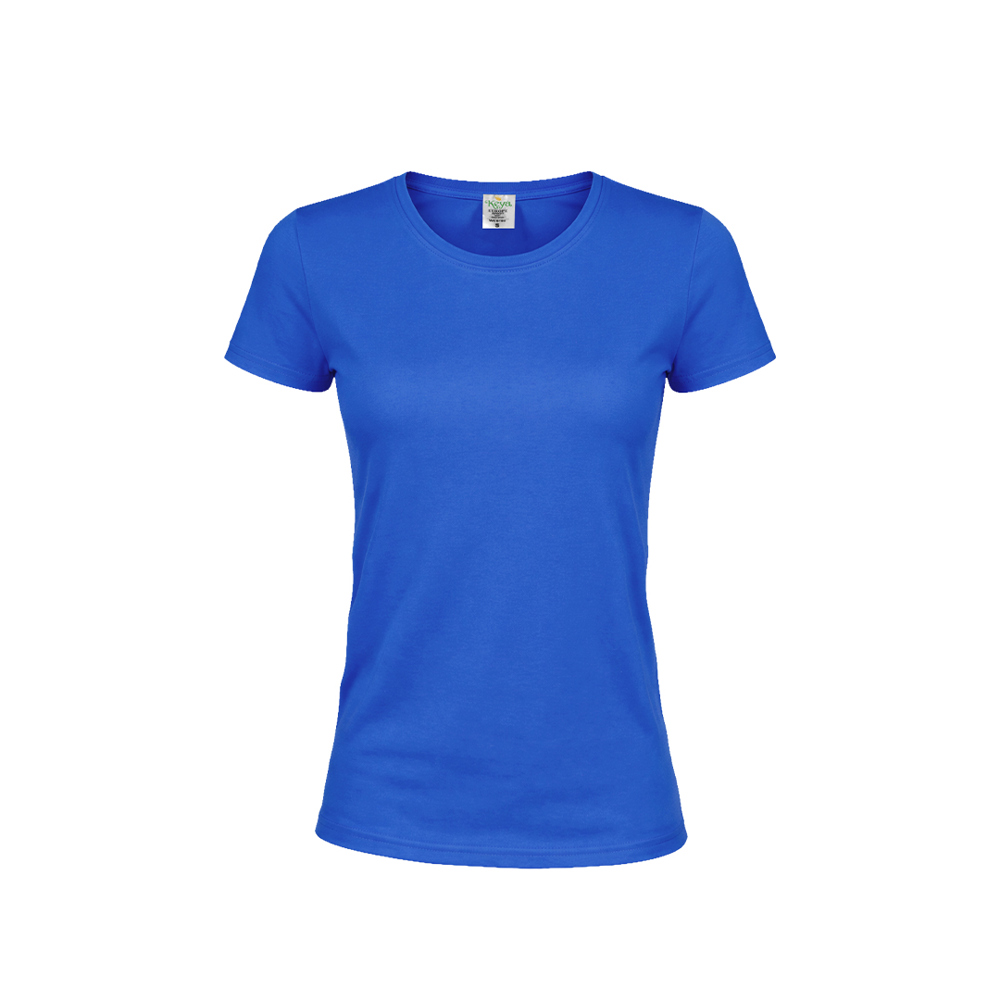 Frauen Farbe T-Shirt "keya" WCS180 - AZUL