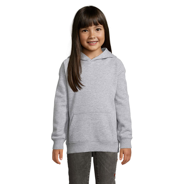 STELLAR KIDS - STELLAR KINDER KAPUZENPULLI - Grau-Melange 2