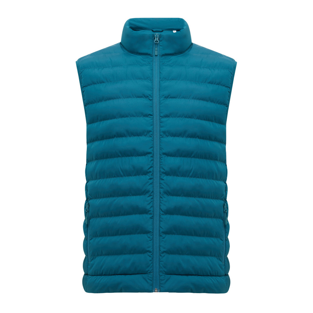 IQONIQ Meru Herren Bodywarmer aus recyceltem Polyester - dark teal (± PMS 19-4540 TCX)