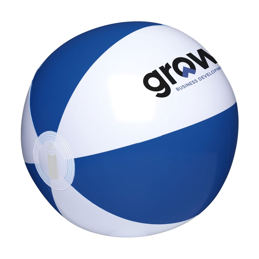 BeachBall Ø 27 cm - Weiß/Dunkelblau