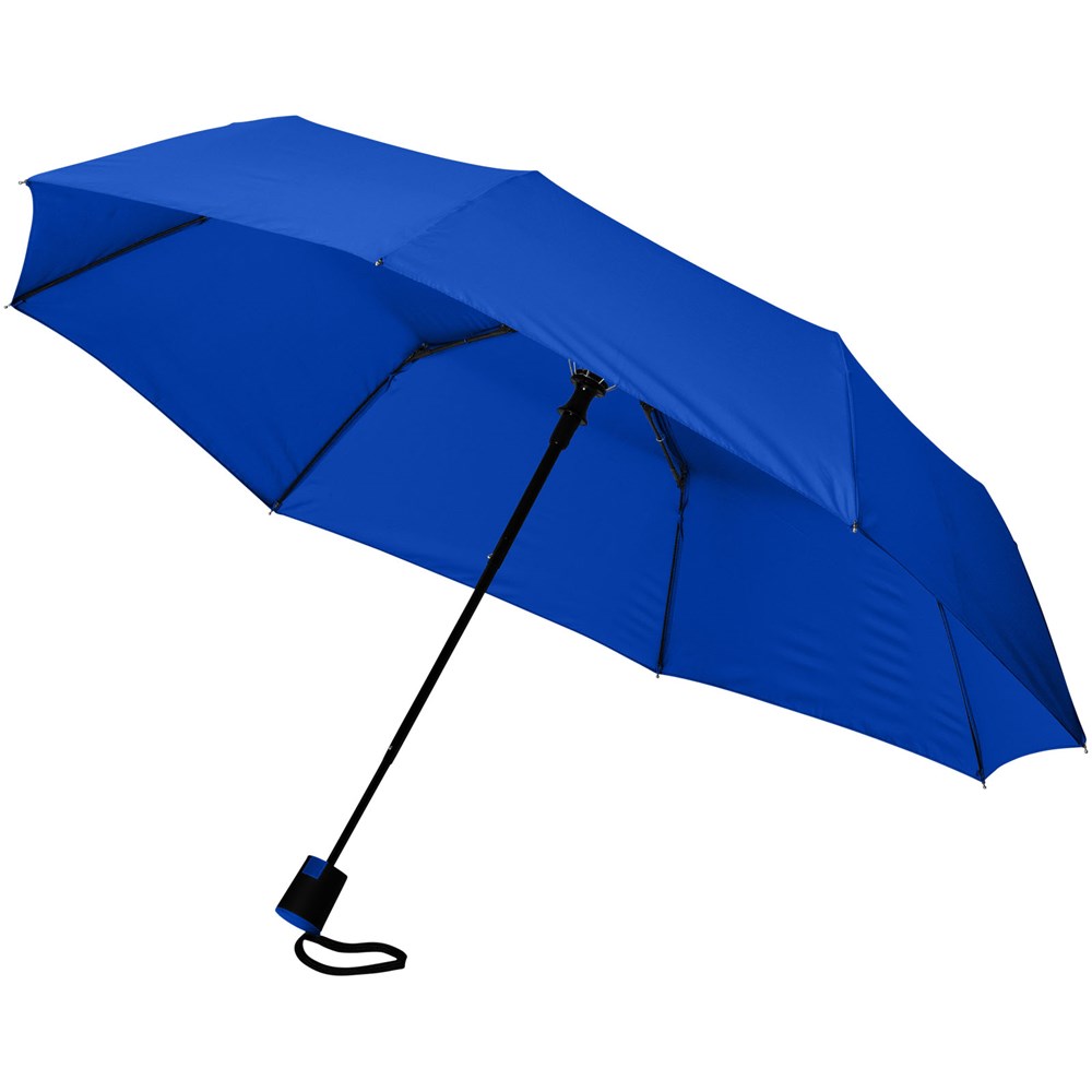 Wali 21" Automatik Kompaktregenschirm - royalblau