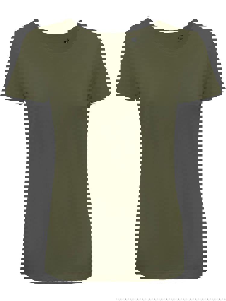 BS Moon Damen T-Shirt, 150 gr/m² - Earthy Green
