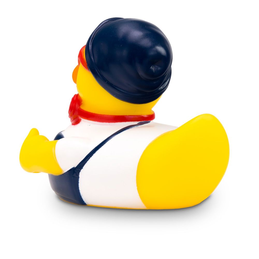 Werbeente Hannes Hipster weißes Shirt