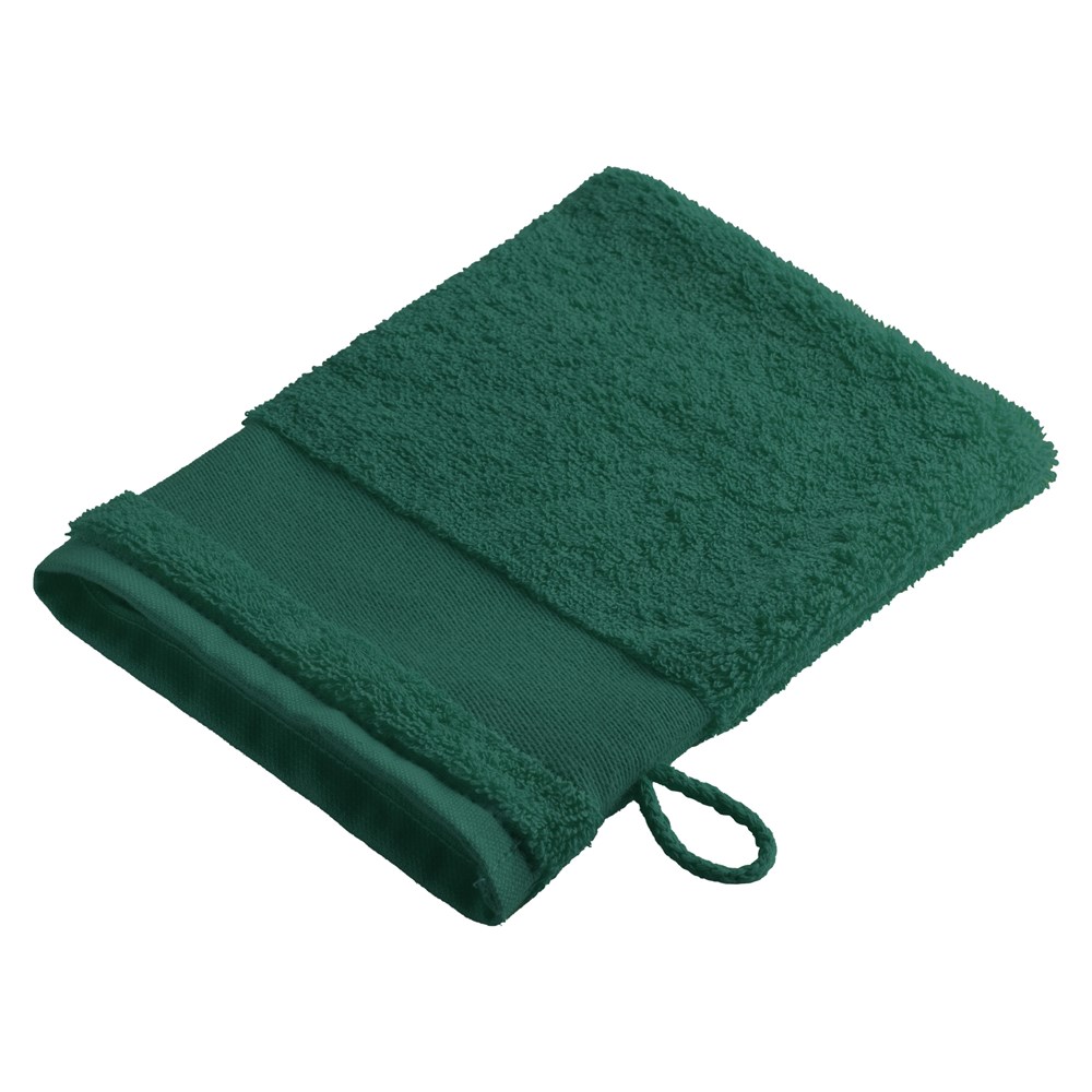 Sophie Muval Waschlappen 21x16 cm, 450 gr/m² - Flaschengrün (PMS 3308c) / Flaschengrün