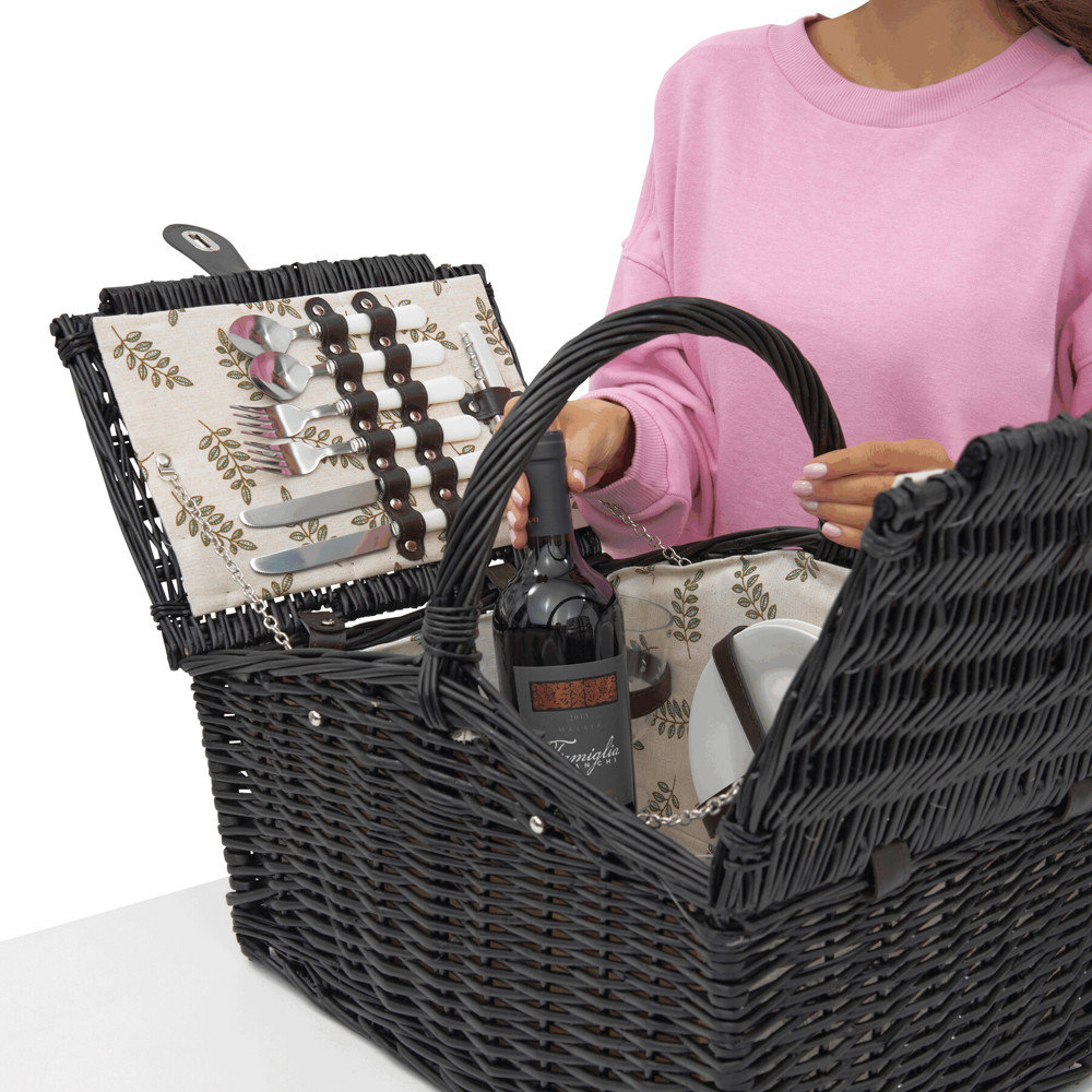 RICHMOND PARK - Weiden-Picknickkorb für 4 Personen