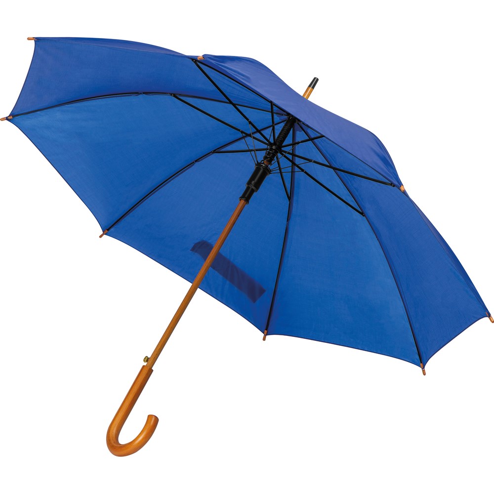 Automatikstockschirm aus Polyester - Blau