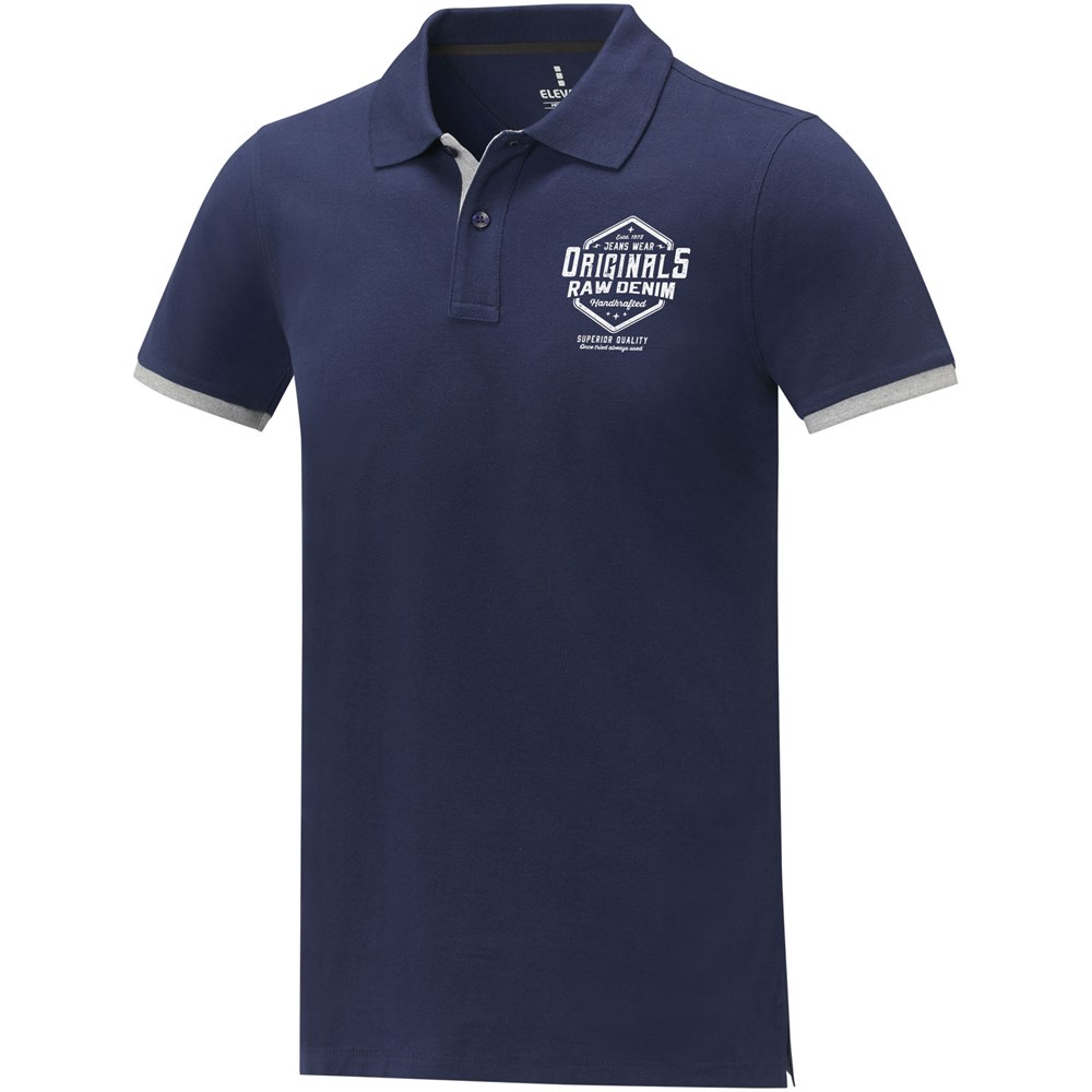 Morgan Polo für Herren, zweifarbig
