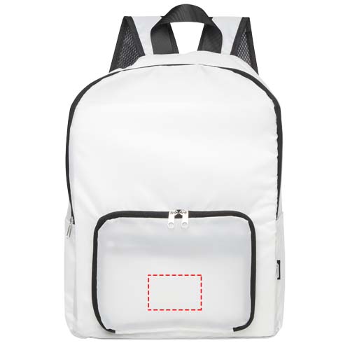 EcoFold faltbarer RPET Rucksack 15 L