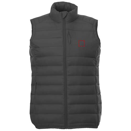 Pallas GRS recycelter wattierter Bodywarmer für Damen