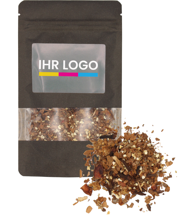 Glühweingewürz verpackt im Doypack Beutel groß Schwarz