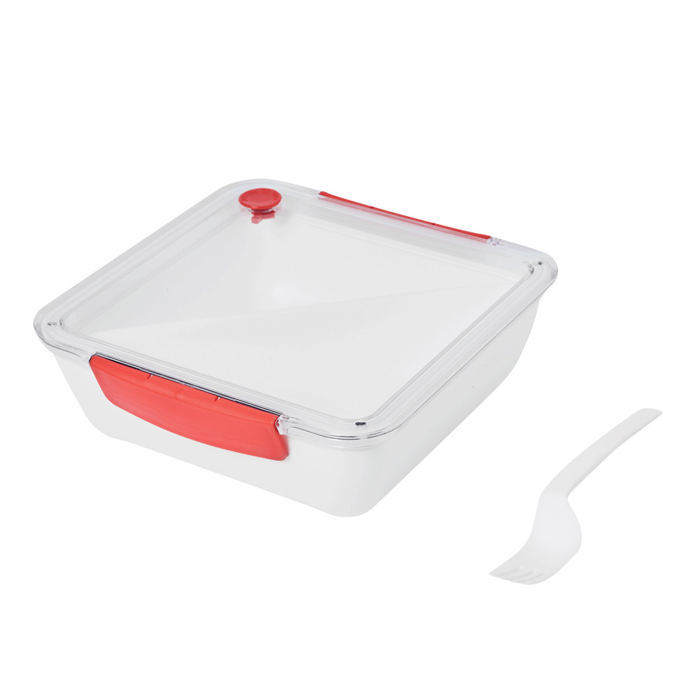 DELICIOUS - Lunchbox - rot, weiß