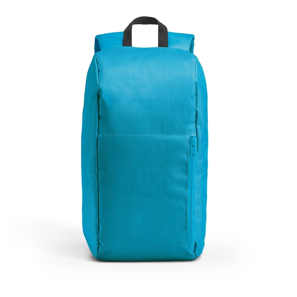LUGANE. 600D Polyester-Rucksack - hellblau