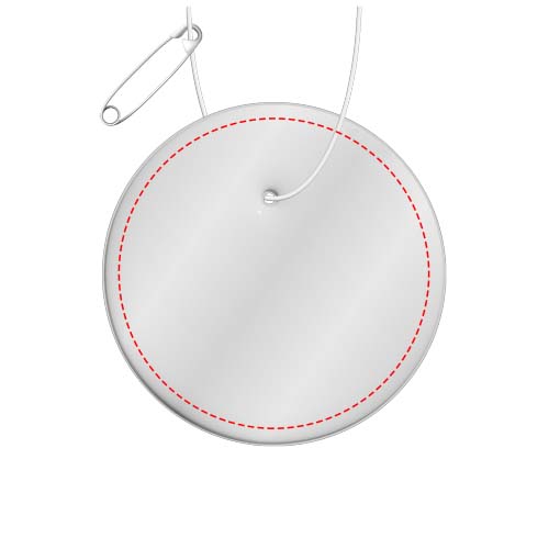 RFX™ H-09 Runder reflektierender PVC-Anhänger