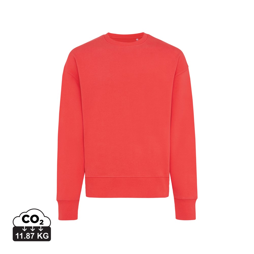 IQONIQ Kruger Relax-Rundhals-Sweater aus recycelt. Baumwolle IQONIQ Kruger Relax-Rundhals-Sweater aus recycelt. Baumwolle