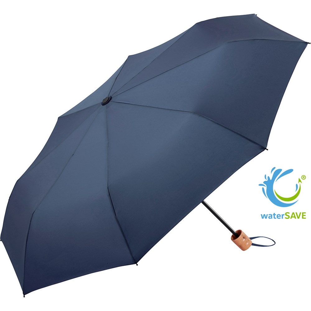 9158 Taschenschirm ÖkoBrella Shopping - marine wS