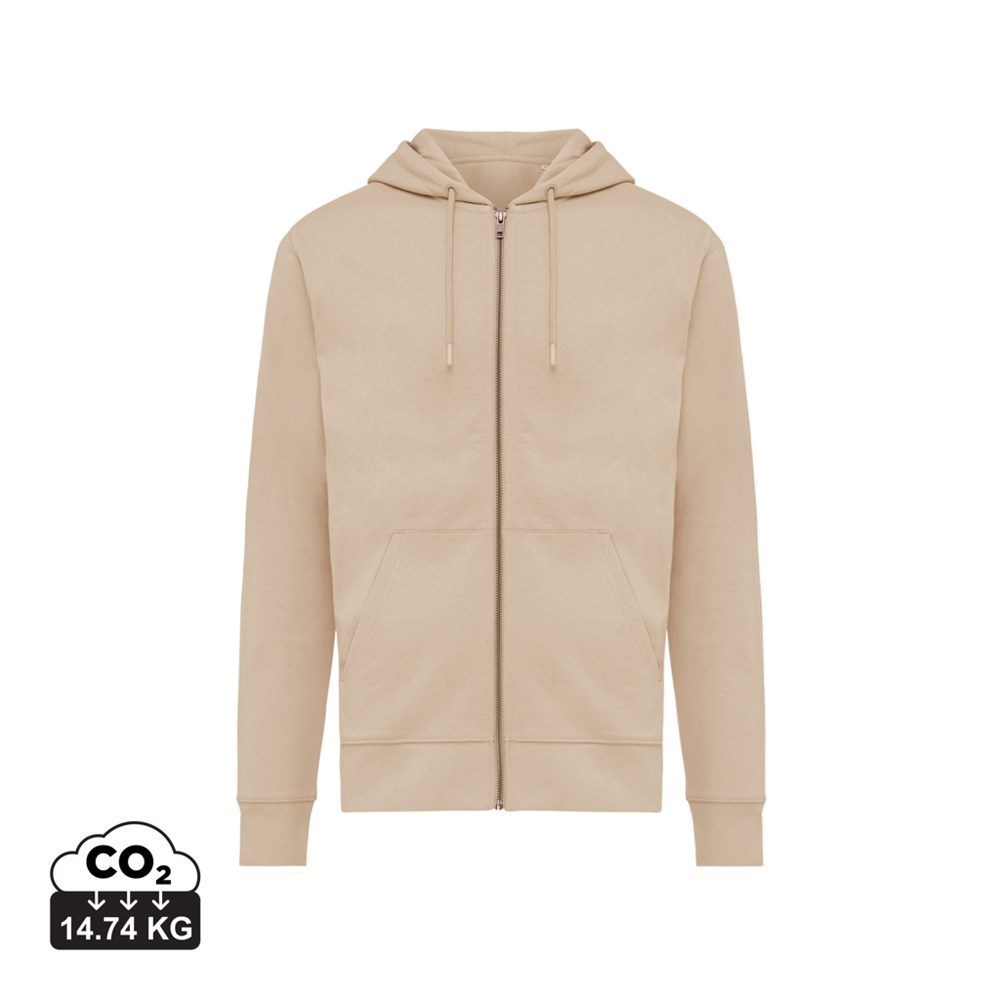 IQONIQ Abisko Zip-Kapuzenpullover aus recycelter Baumwolle