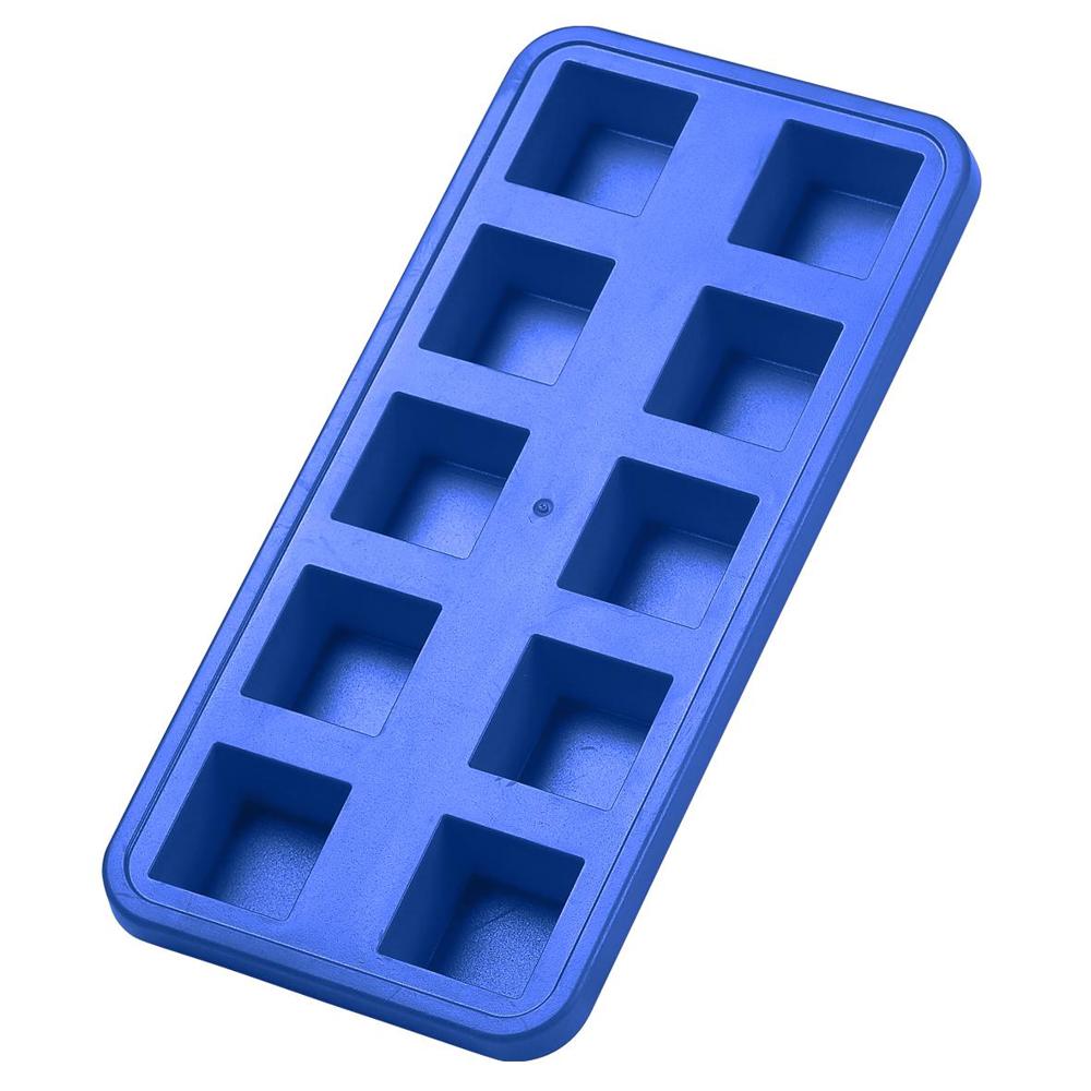 Eiswürfelform "Quadrate" - standard-blau PP