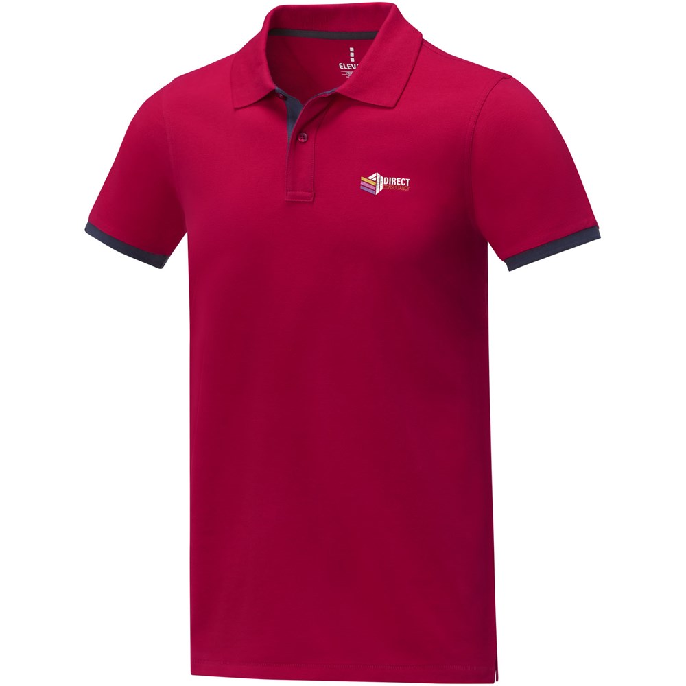 Morgan Polo für Herren, zweifarbig