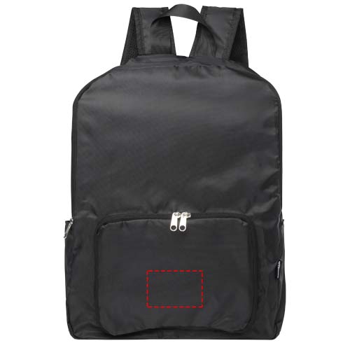 EcoFold faltbarer RPET Rucksack 15 L