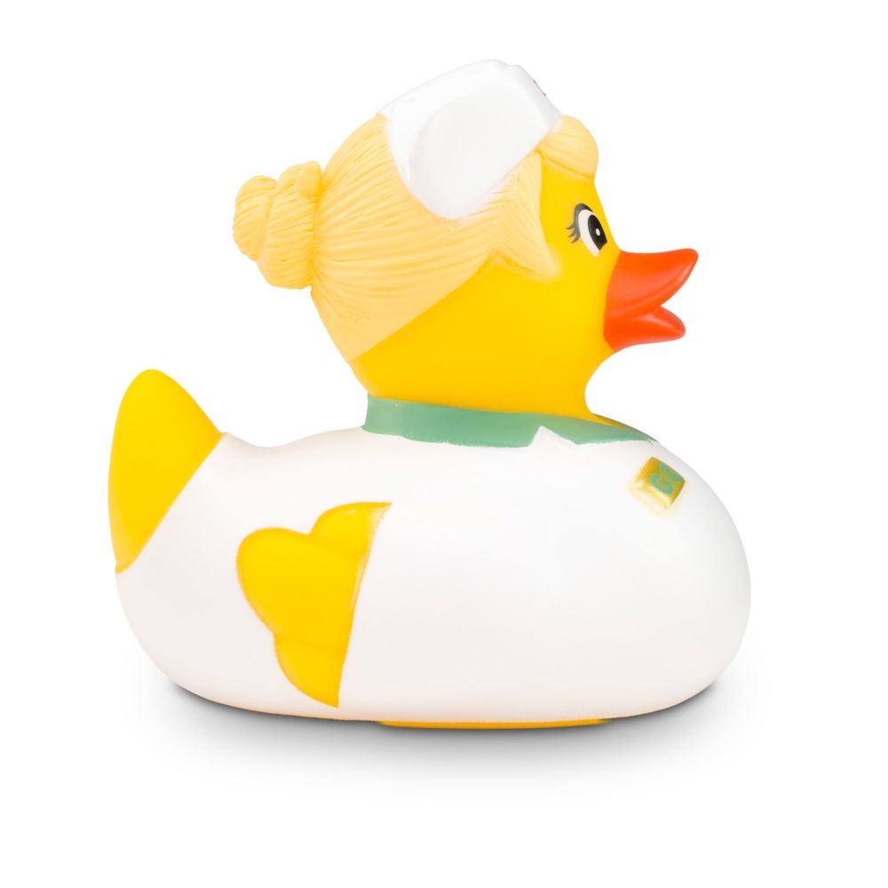 Werbeente Gisela Gesundheit