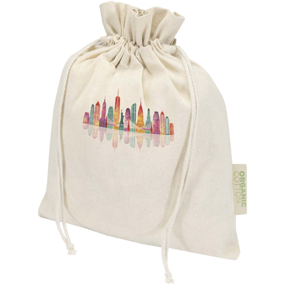 Odisha 140 g/m² OCS Bio-Geschenktasche – 30 × 25 cm