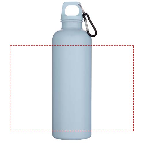 Oregon 750 ml einfarbige RS-zertifizierte Wasserflasche aus recyceltem Kunststoff mit Karabinerhaken  