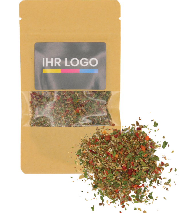 Schafskäse Grillgewürz verpackt im Doypack Beutel klein Natur