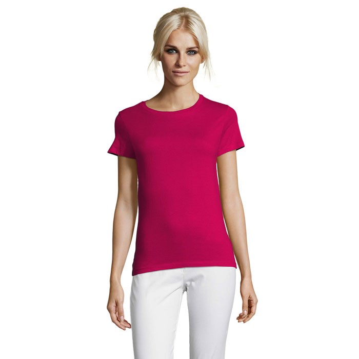 REGENT WOMEN - REGENT DAMENT-SHIRT 150g - Fuchsia