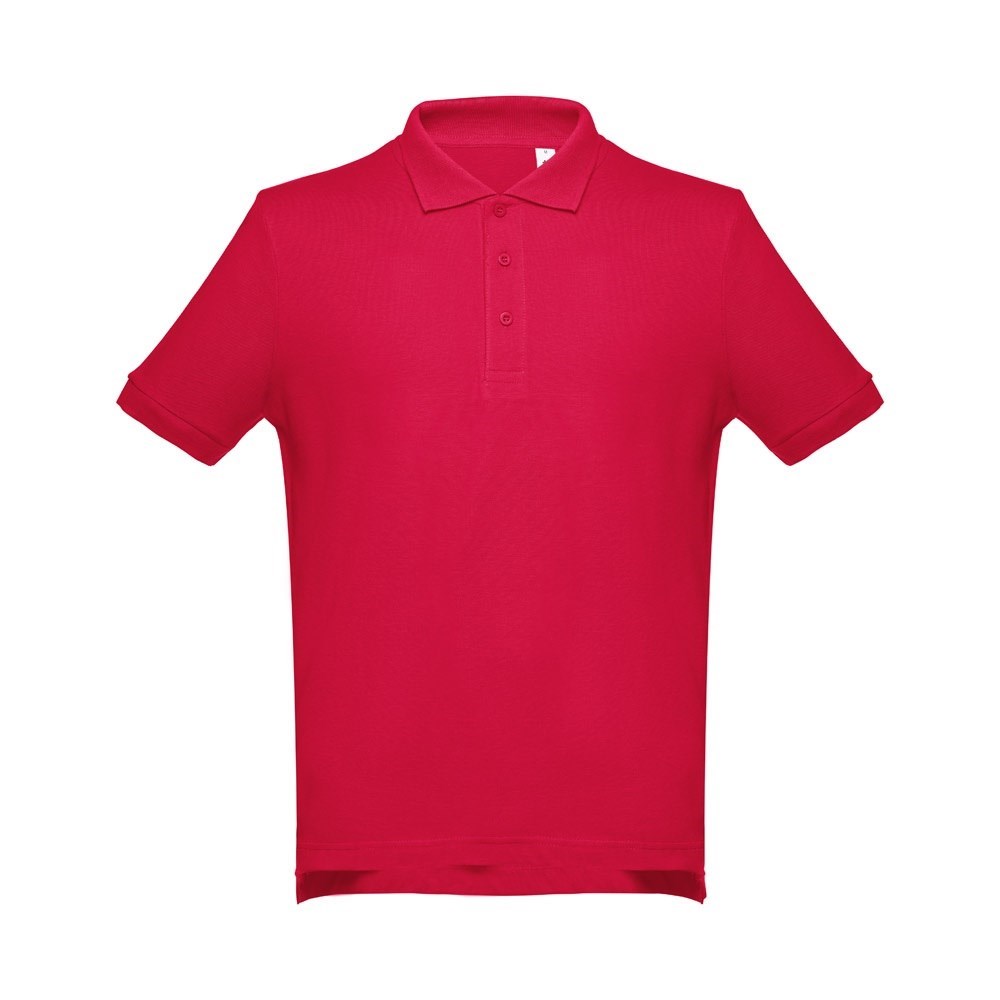 THC ADAM 3XL. Herren Poloshirt - Rot