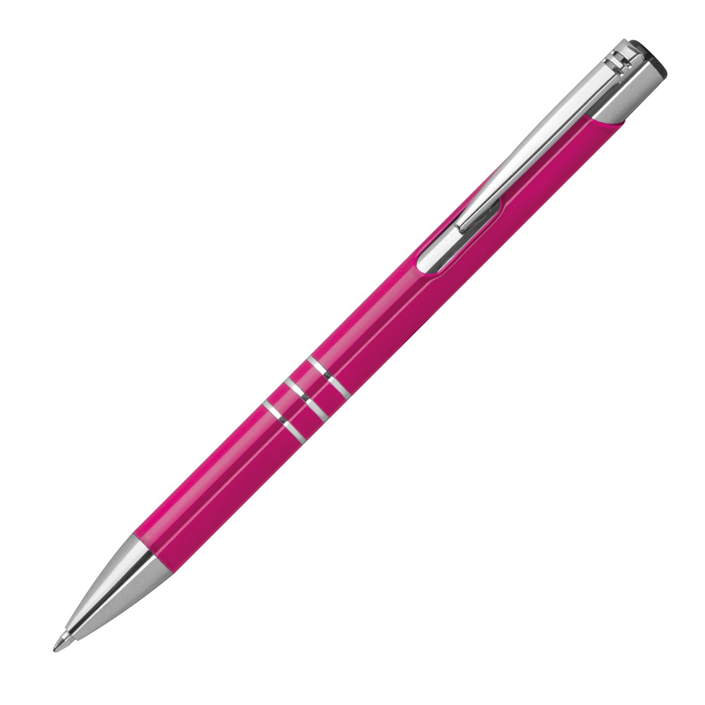 Metall Kugelschreiber lackiert - pink