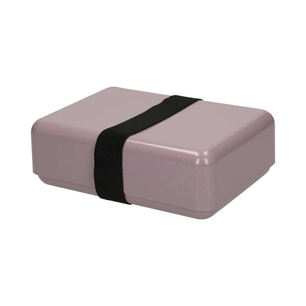 Bio-Vorratsdose "Match" - flieder/schwarz