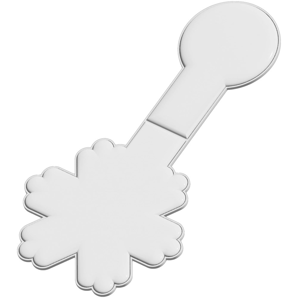 RFX™ M-10 Reflektierender TPU-Magnet Schneeflocke 