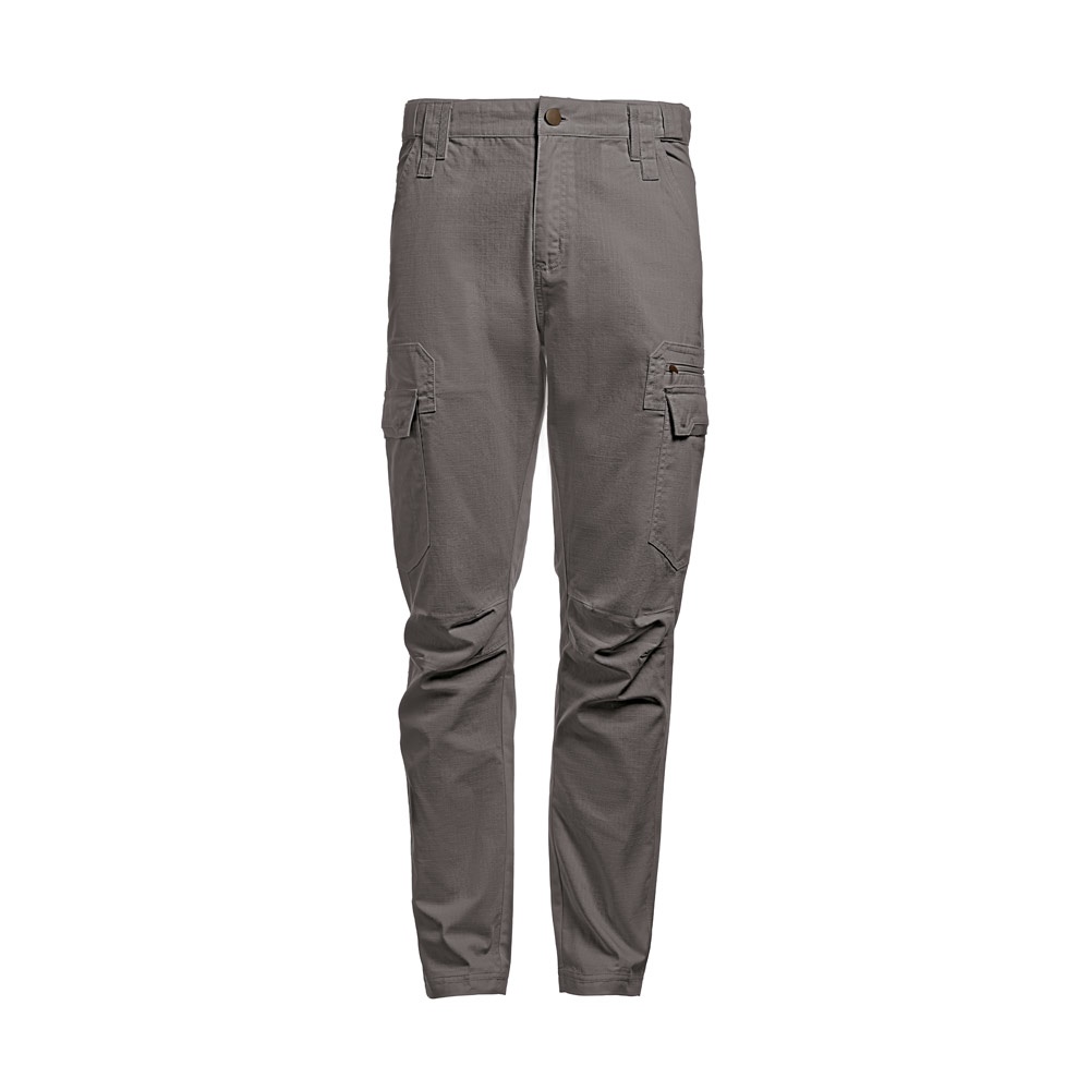 THC CARGO. Arbeitshose aus Polyester und Baumwolle - grau