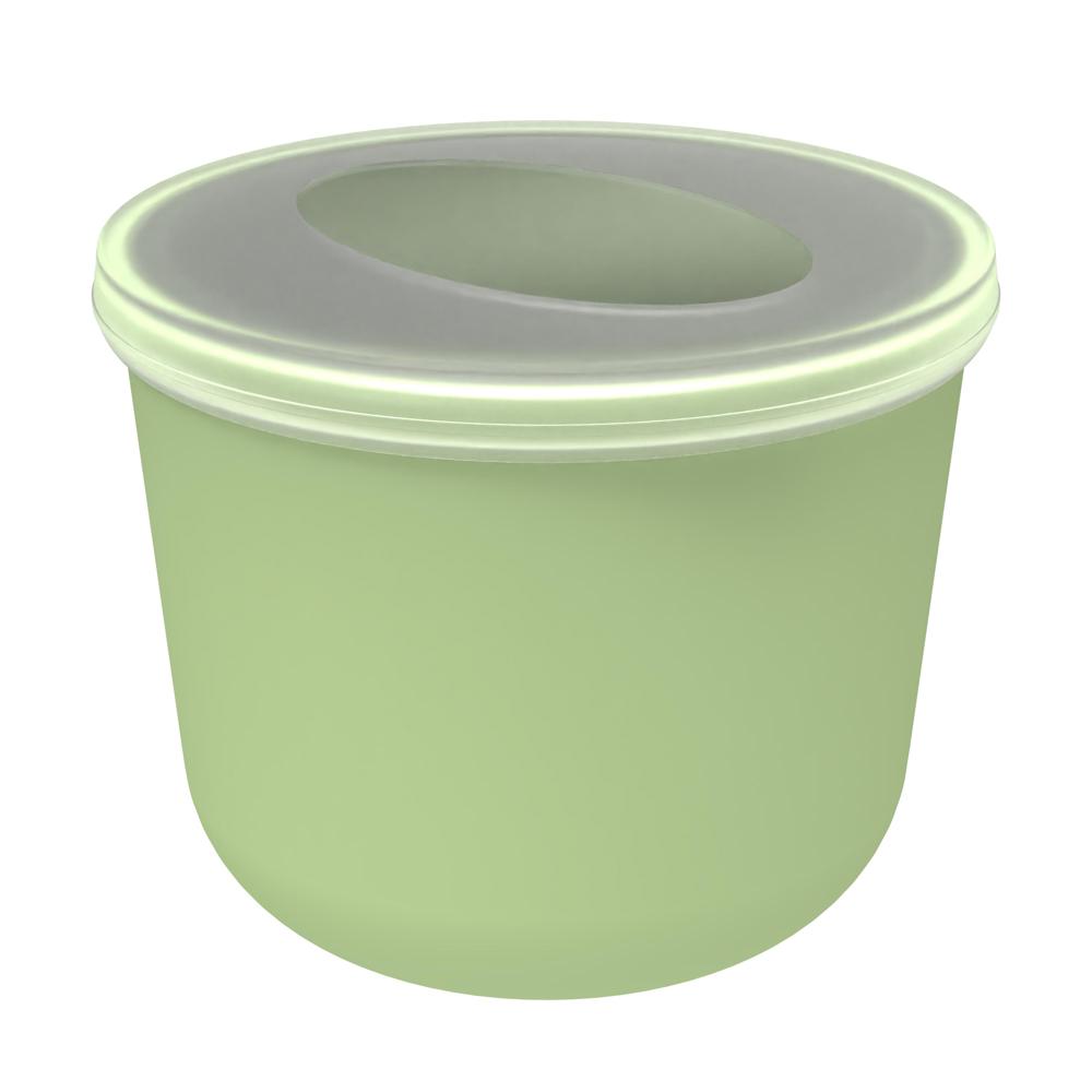 Lunchpot "ToGo", 650 ml - geselliges grün/transparent