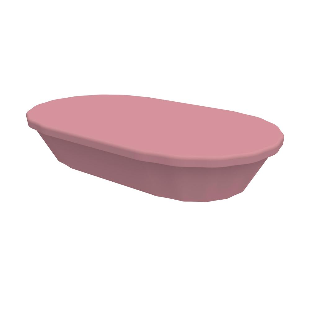 Snackschale "ToGo", mit Deckel - raffiniertes rot