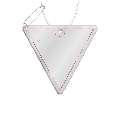 RFX™ H-12 reflektierender PVC-Anhänger Dreieck