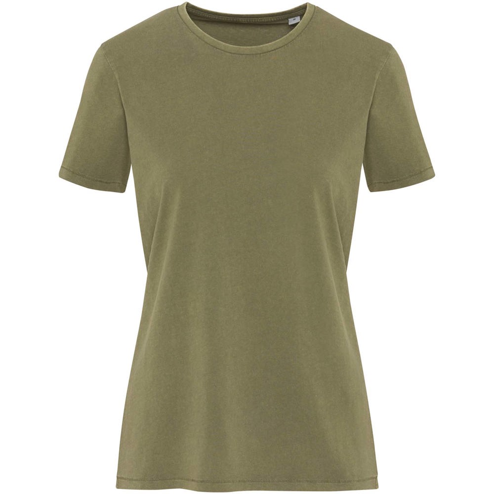 Nanaimo Kurzärmeliges T-Shirt für Damen im Washed Look, 160 g/m2