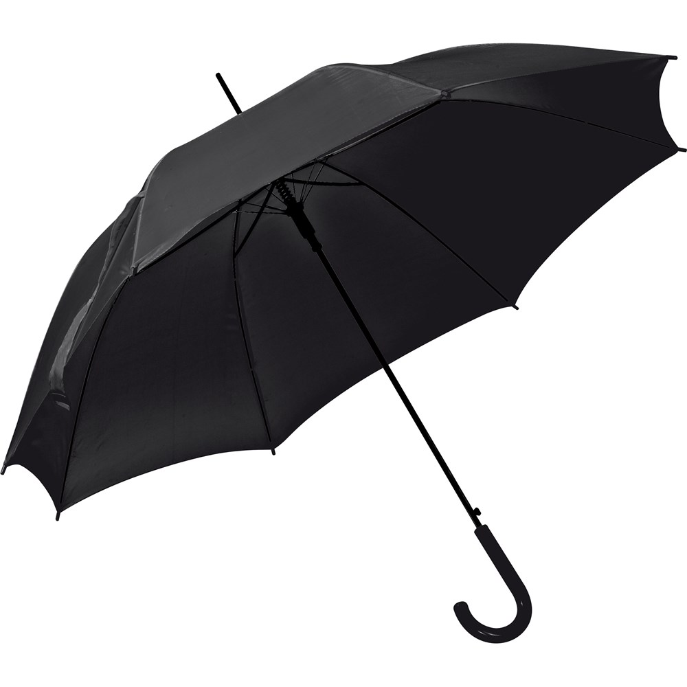 Automatikschirm aus Polyester - Schwarz