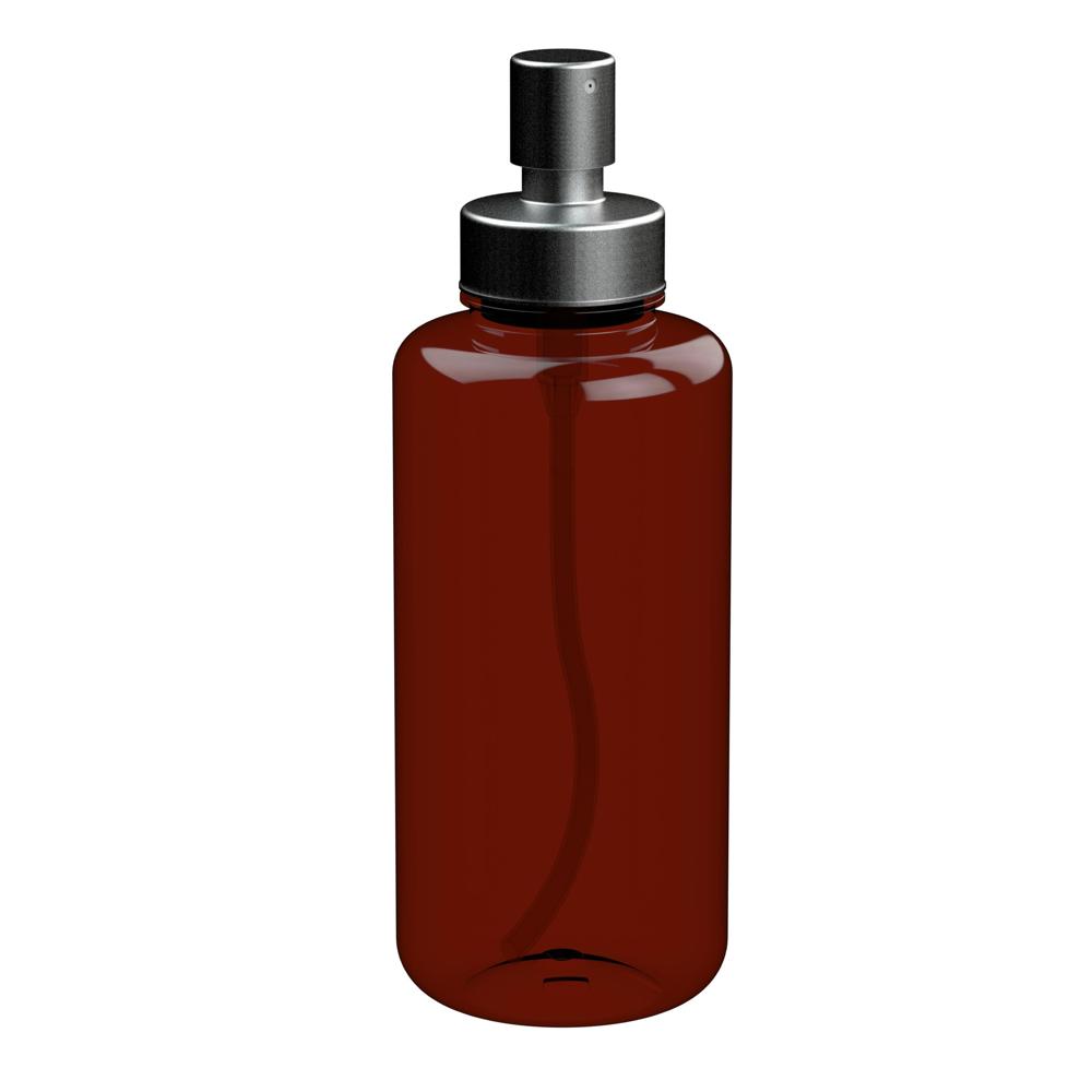 Sprayflasche "Superior", 1,0 l - transparent-braun/silber