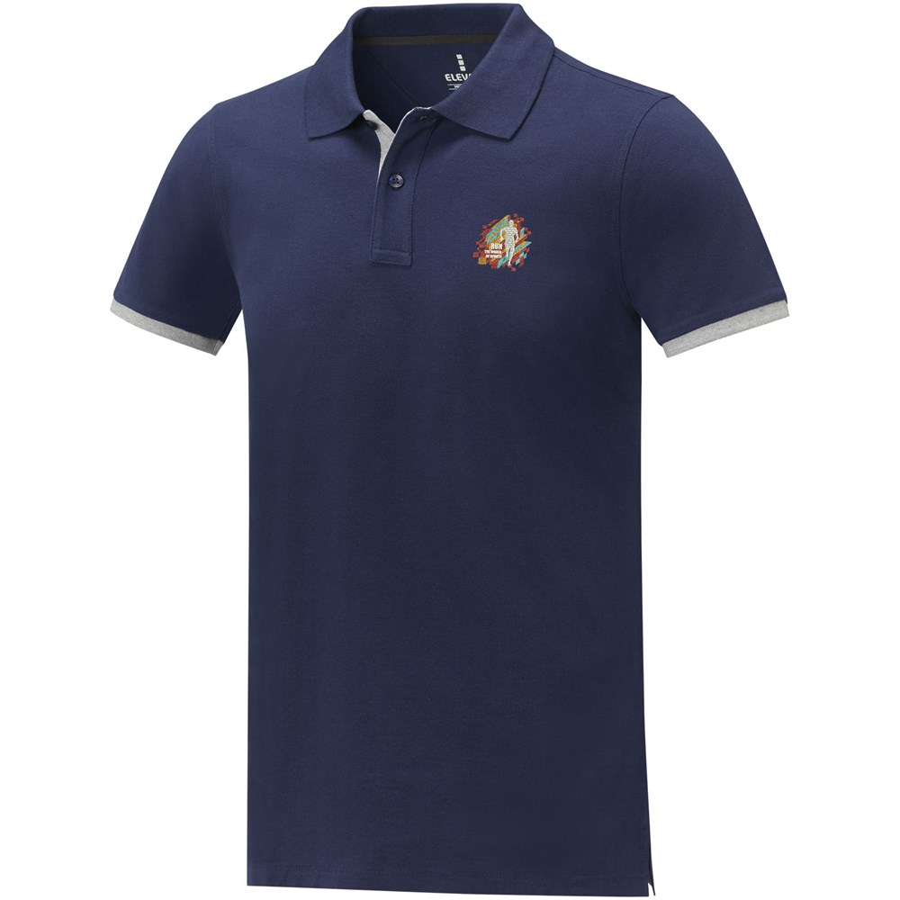 Morgan Polo für Herren, zweifarbig