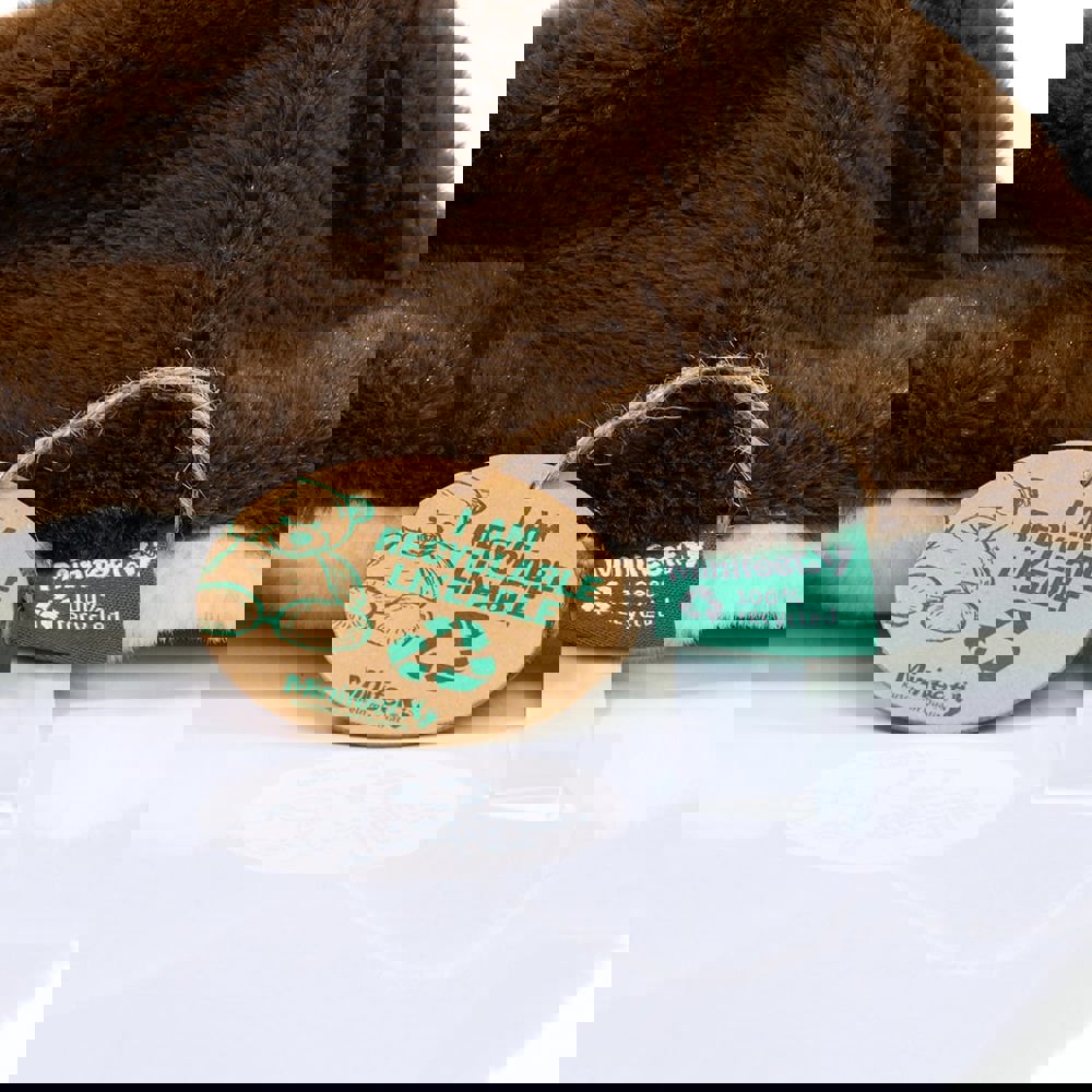 Hundespielzeug RecycelBiber, braun, one size