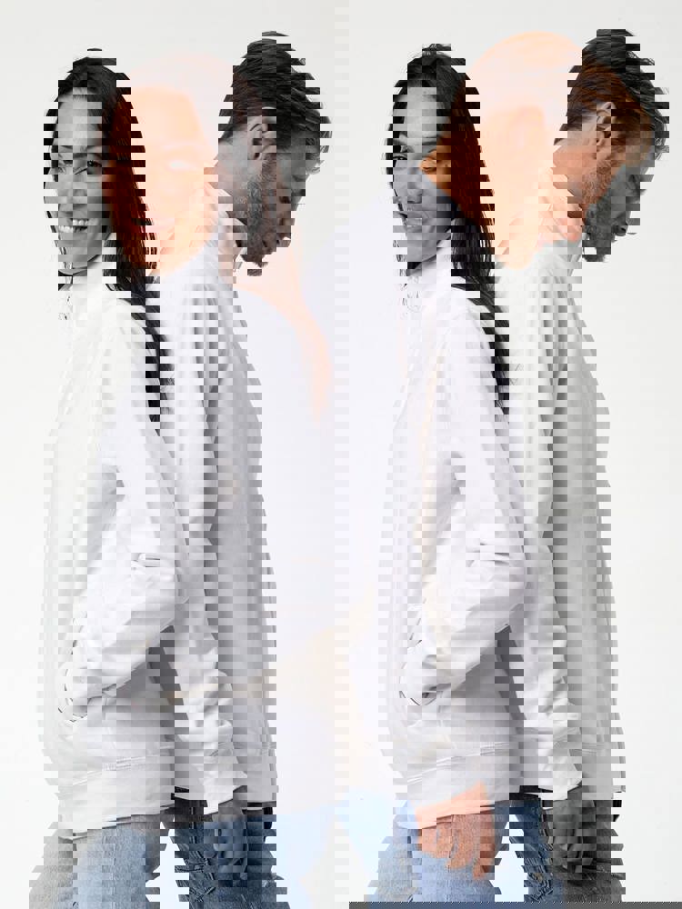 BS Harlem Pullover mit durchgehendem Reißverschluss, 280 gr/m²