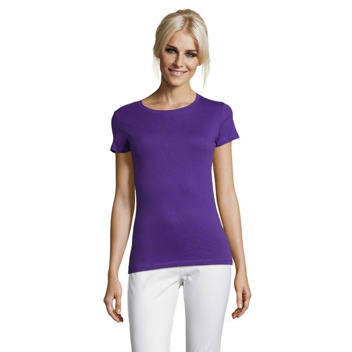 REGENT WOMEN - REGENT DAMENT-SHIRT 150g - Dark Purple