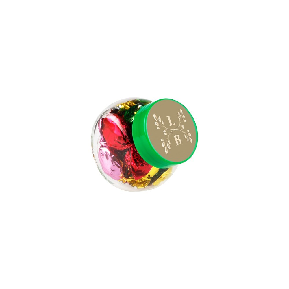 Mikro Glas 50 ml gefüllt mit Süßigkeiten