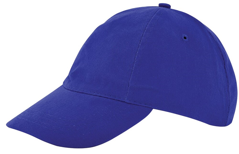 Kids Brushed Promo Cap - Royalblau (PMS 286c) / Koningsblau