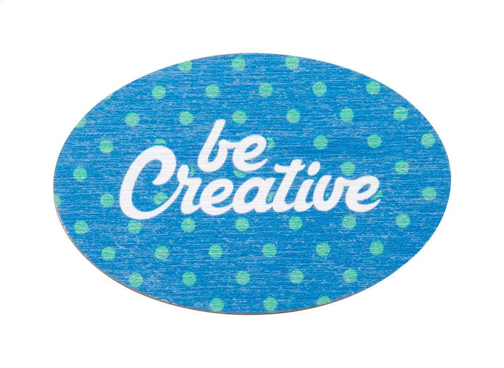 Woofri - Kühlschrankmagnet - oval