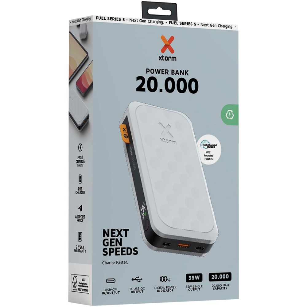 Xtorm FS520 Fuel-Serie 20.000 mAh 35 W Powerbank Xtorm FS520 Fuel-Serie 20.000 mAh 35 W Powerbank