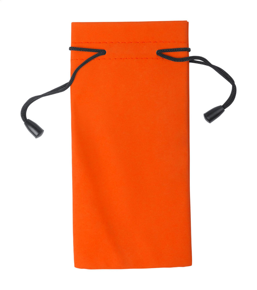 Stringa - Sonnenbrillen-Etui - orange/schwarz